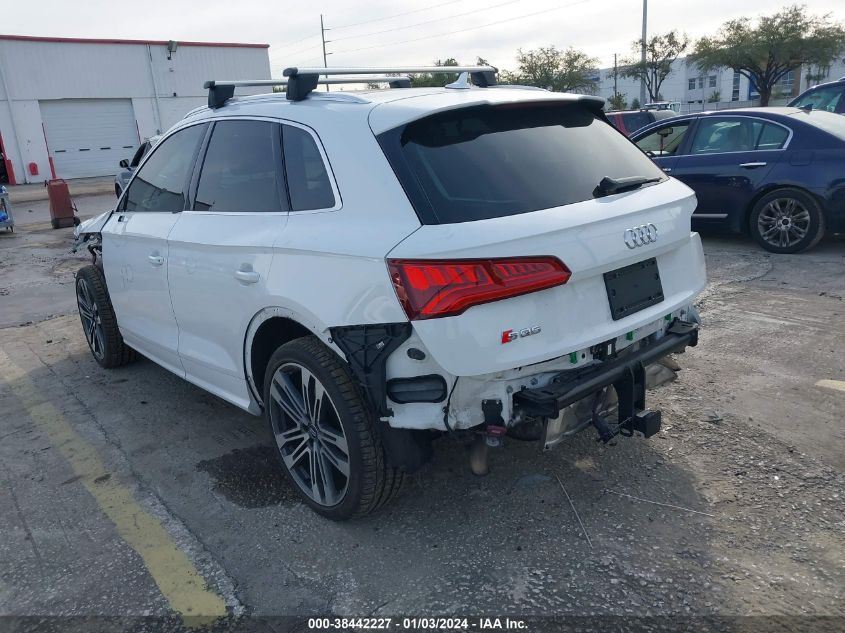 2018 Audi Sq5 3.0T Premium Plus VIN: WA1C4AFY2J2125103 Lot: 38442227