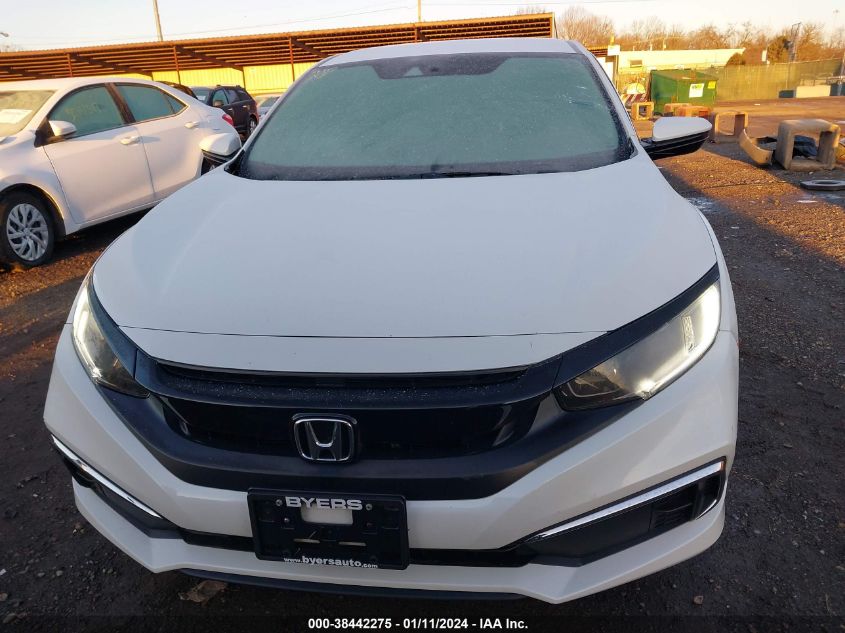 2019 Honda Civic Lx VIN: 2HGFC2F69KH505771 Lot: 38442275