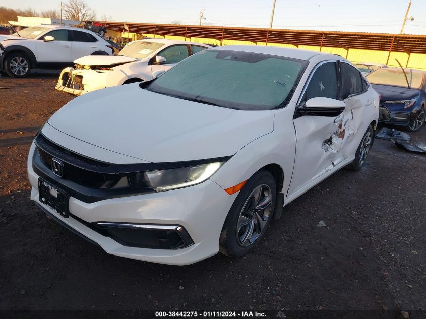 2019 Honda Civic Lx VIN: 2HGFC2F69KH505771 Lot: 38442275