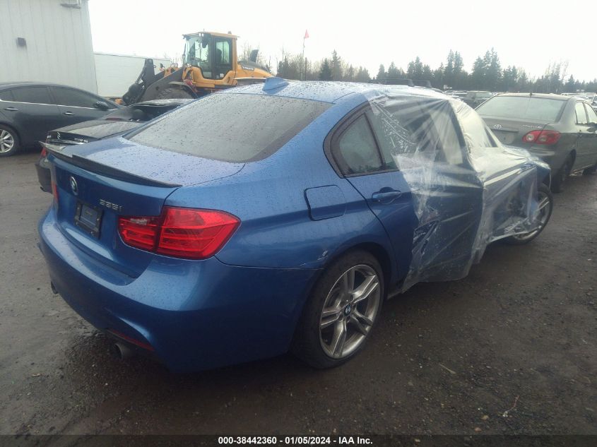 2014 BMW 335I xDrive VIN: WBA3B9C5XEP458501 Lot: 38442360