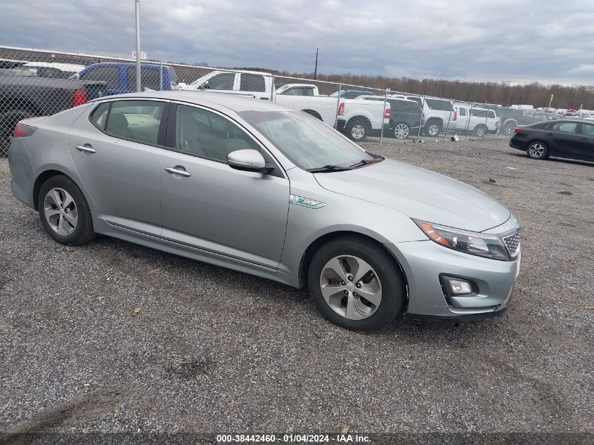 KNAGM4AD4F5077698 2015 Kia Optima Hybrid