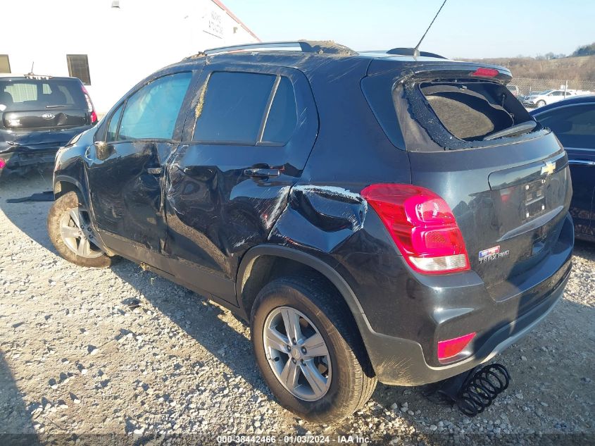 2021 Chevrolet Trax Awd Lt VIN: KL7CJPSB2MB321465 Lot: 38442466