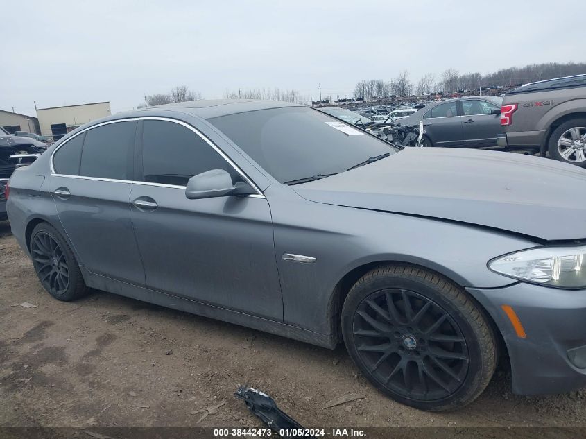 2013 BMW 528I xDrive VIN: WBAXH5C56DD110896 Lot: 38442473