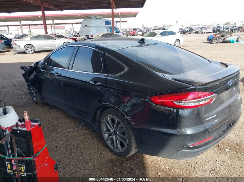 3FA6P0RU9KR202887 2019 Ford Fusion Hybrid Titanium