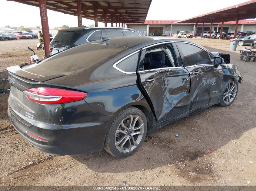 3FA6P0RU9KR202887 2019 Ford Fusion Hybrid Titanium