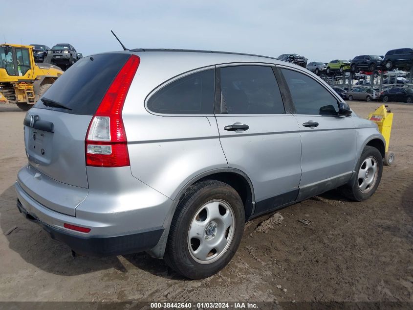 2010 Honda Cr-V Lx VIN: 5J6RE3H30AL007002 Lot: 38442640