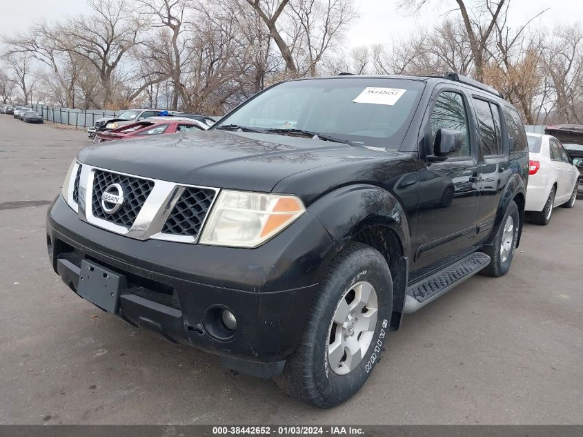 5N1AR18W65C737360 2005 Nissan Pathfinder Se