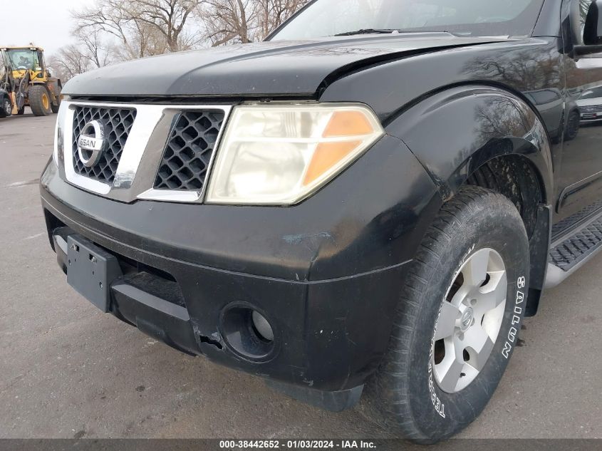 5N1AR18W65C737360 2005 Nissan Pathfinder Se