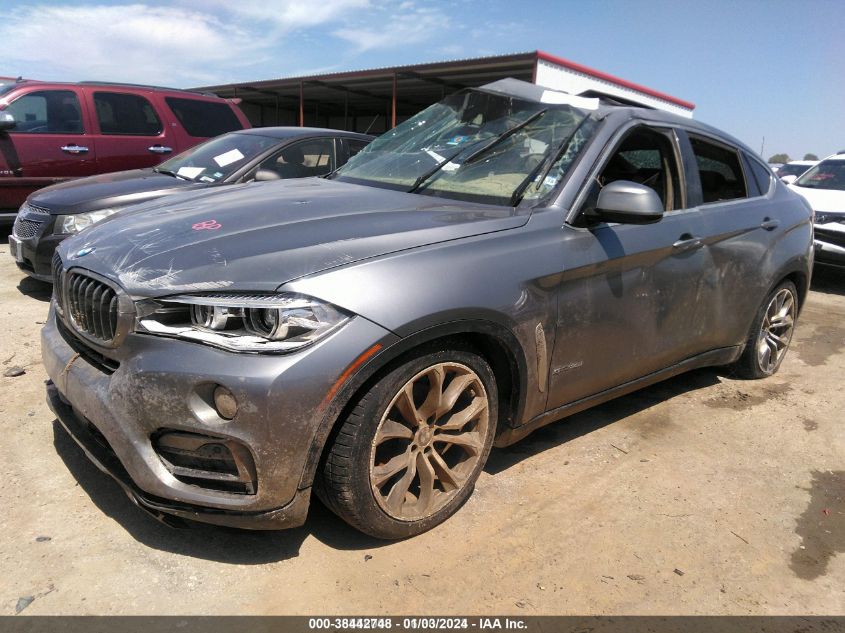 VIN 5UXKU0C5XJ0G80707 2018 BMW X6, Sdrive35I no.2