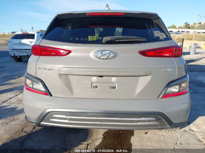 KM8K33AG1NU150840 2022 Hyundai Kona Electric Sel