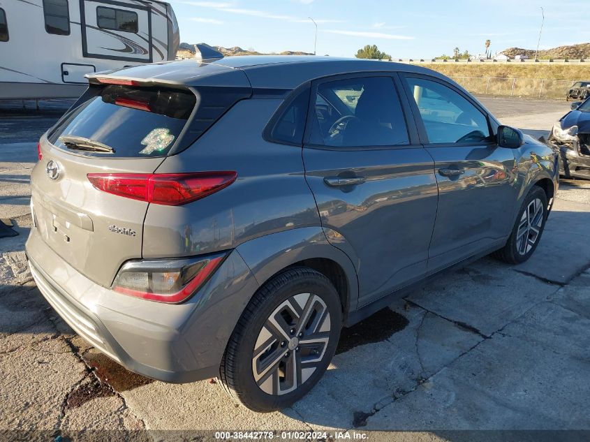 KM8K33AG1NU150840 2022 Hyundai Kona Electric Sel