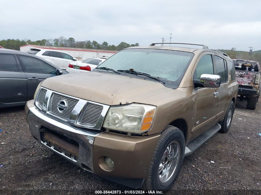 5N1AA08AX5N703481 2005 Nissan Armada Le