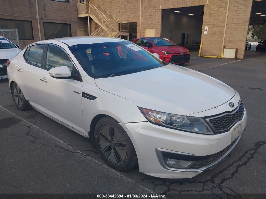 KNAGM4AD6D5062259 2013 Kia Optima Hybrid Lx