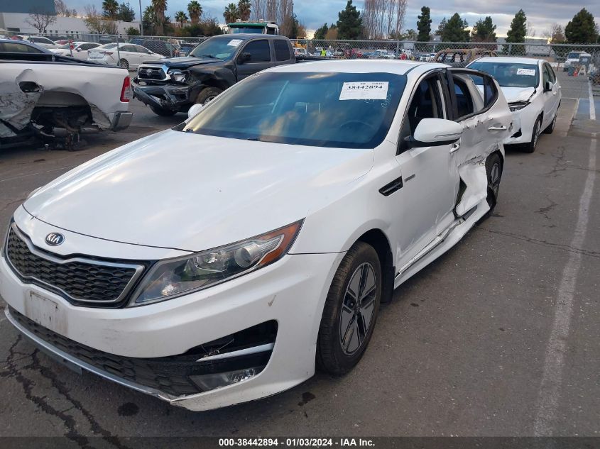 KNAGM4AD6D5062259 2013 Kia Optima Hybrid Lx