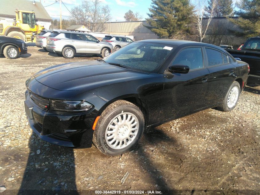 2023 Dodge Charger Police Awd VIN: 2C3CDXKGXPH675630 Lot: 38442919