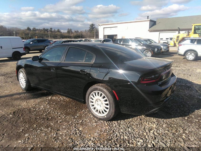 2023 Dodge Charger Police Awd VIN: 2C3CDXKGXPH675630 Lot: 38442919