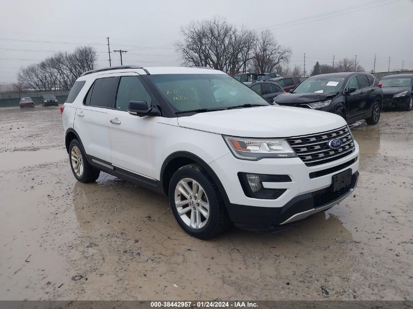 1FM5K7D80GGA74167 2016 Ford Explorer Xlt