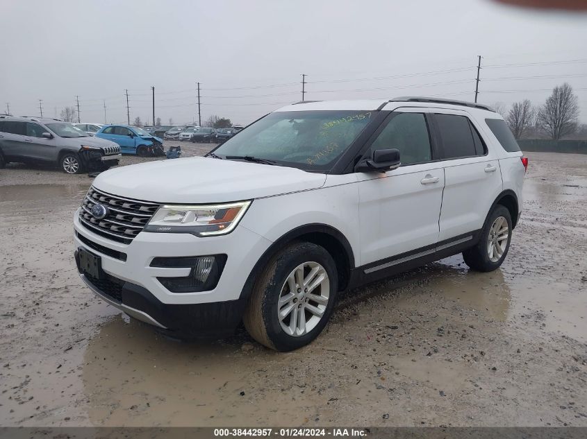 1FM5K7D80GGA74167 2016 Ford Explorer Xlt