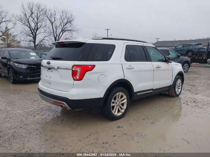 2016 Ford Explorer Xlt VIN: 1FM5K7D80GGA74167 Lot: 38442957