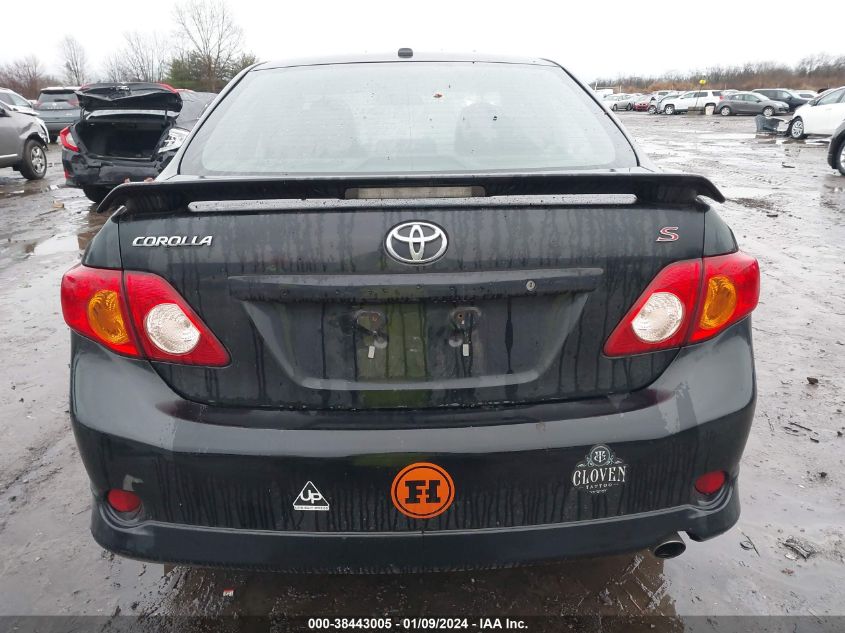 2009 Toyota Corolla S VIN: 1NXBU40E59Z154513 Lot: 38443005