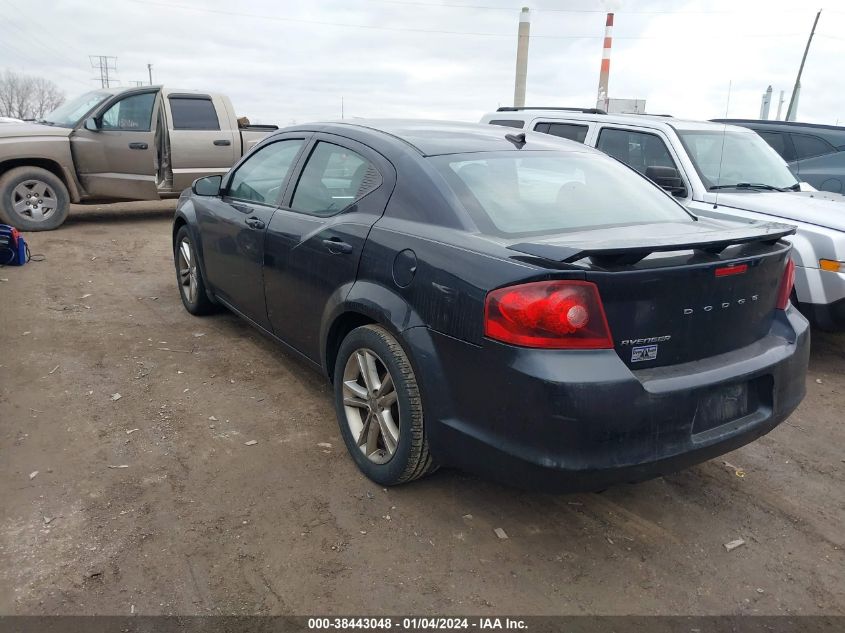 1C3CDZAG3CN314934 2012 Dodge Avenger Se