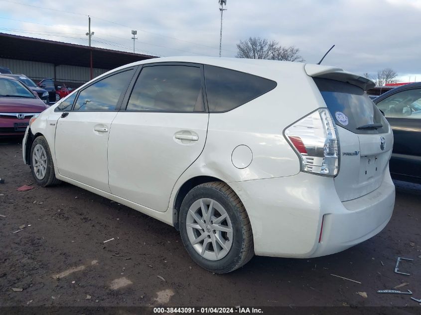 JTDZN3EU4D3206898 2013 Toyota Prius V Three