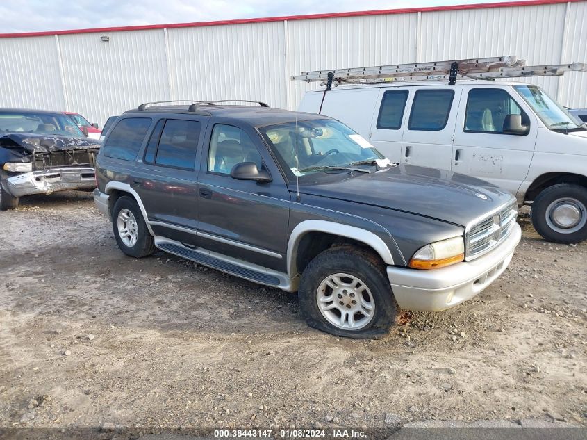 1B8HR58N82F139844 2002 Dodge Durango Slt Plus