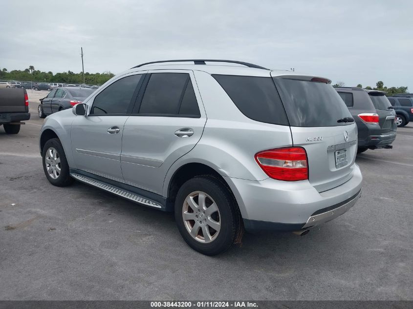 4JGBB86E76A077273 2006 Mercedes-Benz Ml 350 4Matic