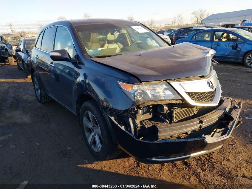 2012 Acura Mdx Technology Package VIN: 2HNYD2H37CH524452 Lot: 38443263