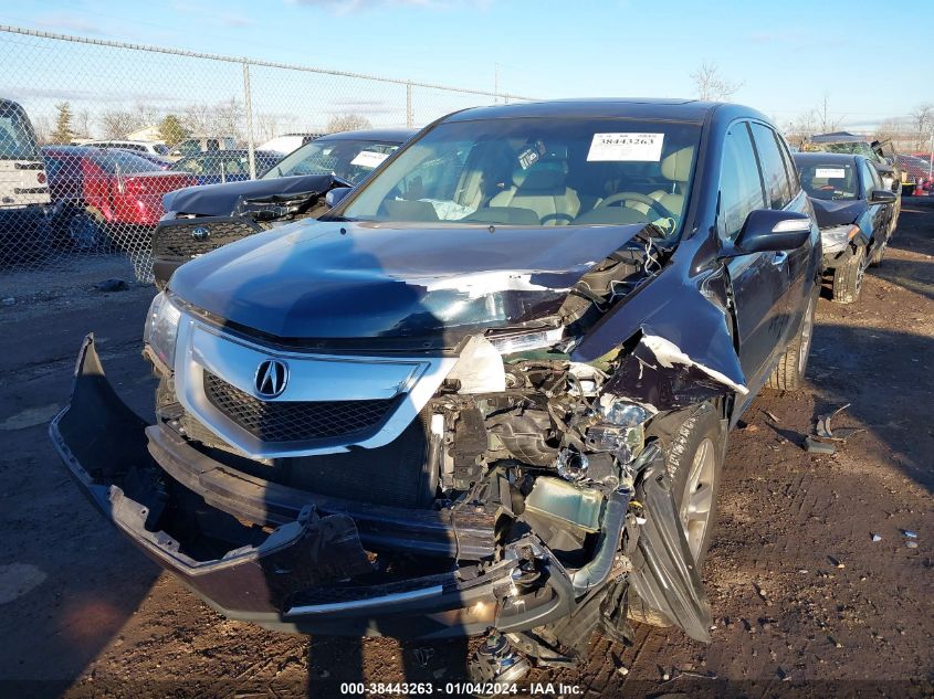 2012 Acura Mdx Technology Package VIN: 2HNYD2H37CH524452 Lot: 38443263