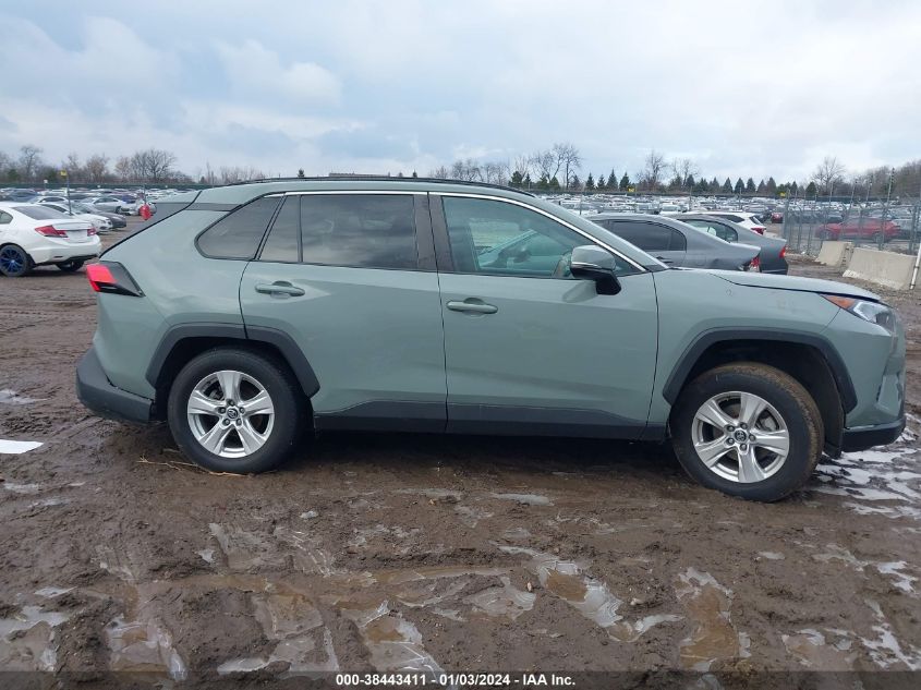 2T3P1RFV7MC143128 2021 Toyota Rav4 Xle