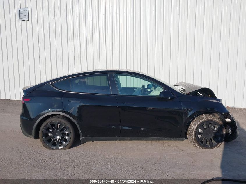 2023 Tesla Model Y Awd/Long Range Dual Motor All-Wheel Drive VIN: 7SAYGAEE3PF902021 Lot: 38443440