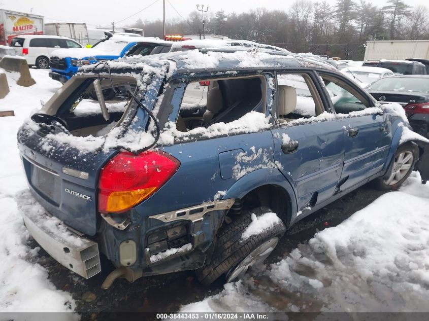 2006 Subaru Outback 2.5I VIN: 4S4BP61C767340497 Lot: 38443453