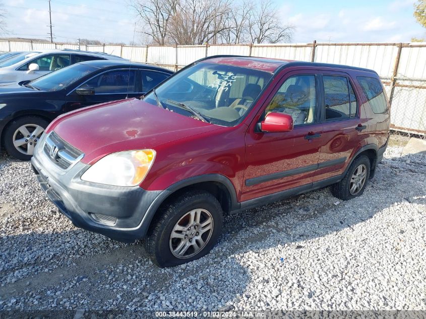 JHLRD78822C001539 2002 Honda Cr-V Ex