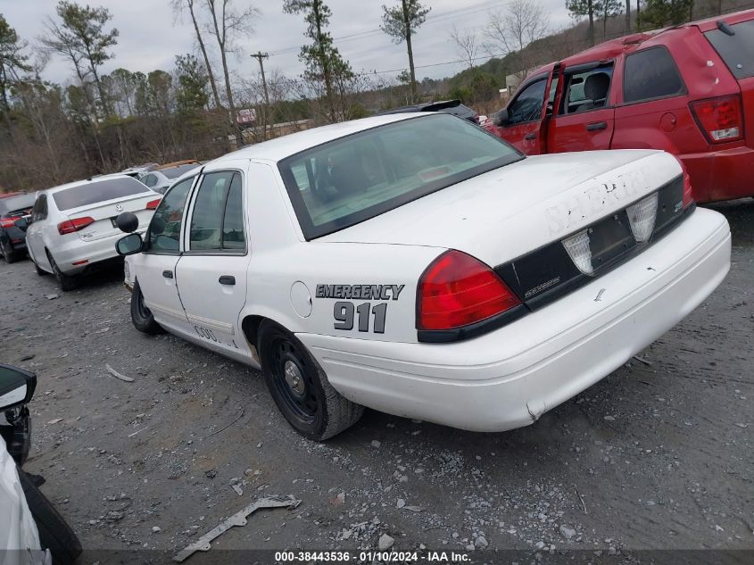 2FABP7BVXBX141318 2011 Ford Crown Victoria Police Interceptor