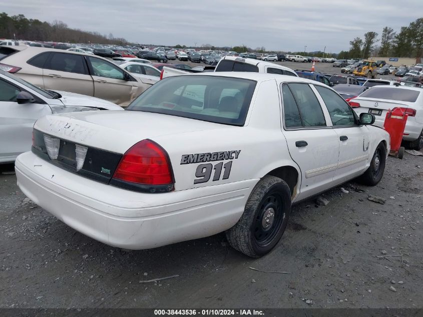 2FABP7BVXBX141318 2011 Ford Crown Victoria Police Interceptor