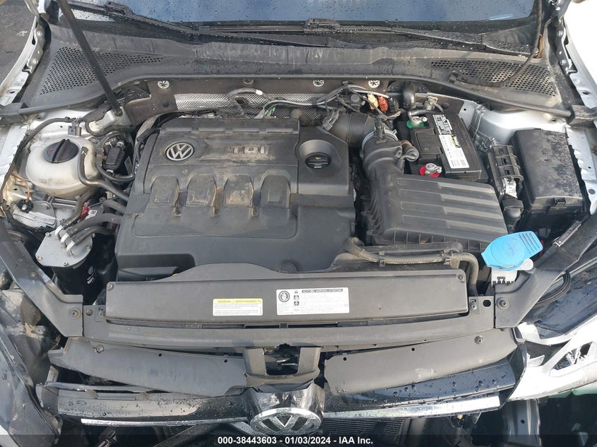 2015 VOLKSWAGEN GOLF SPORTWAGEN TDI S 4-DOOR - 3VWCA7AU2FM514813