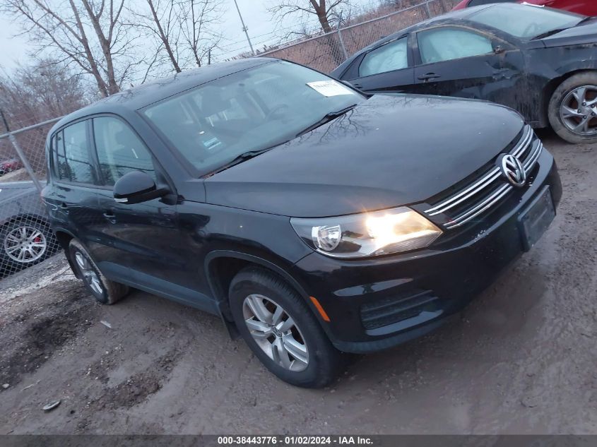 WVGAV7AX3DW555257 2013 Volkswagen Tiguan S