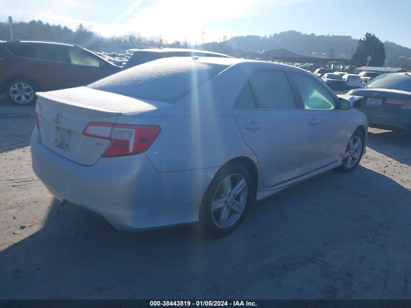 2012 Toyota Camry Se VIN: 4T1BF1FK8CU050627 Lot: 38443819