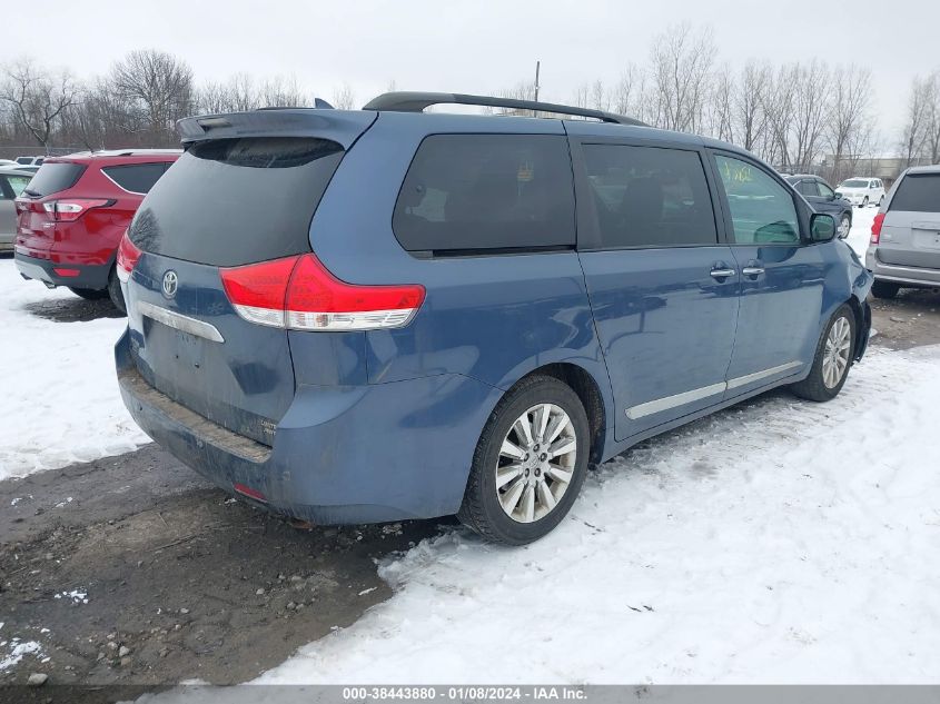 2014 Toyota Sienna Limited 7 Passenger VIN: 5TDDK3DC9ES076936 Lot: 38443880