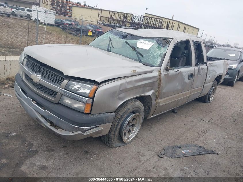 2003 Chevrolet Silverado 1500 Ls VIN: 2GCEC19VX31382774 Lot: 38444035