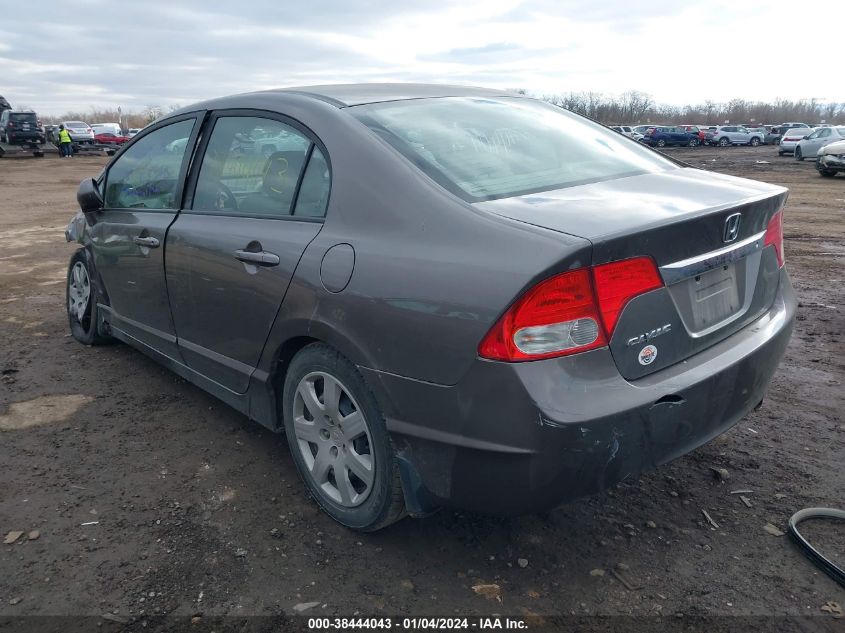 2010 Honda Civic Lx VIN: 19XFA1F52AE009050 Lot: 38444043