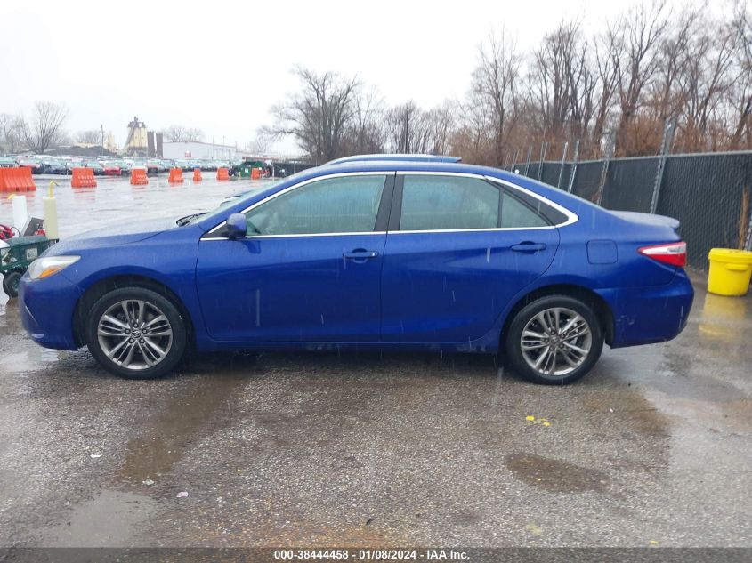 2015 Toyota Camry Se VIN: 4T1BF1FK0FU976802 Lot: 38444458