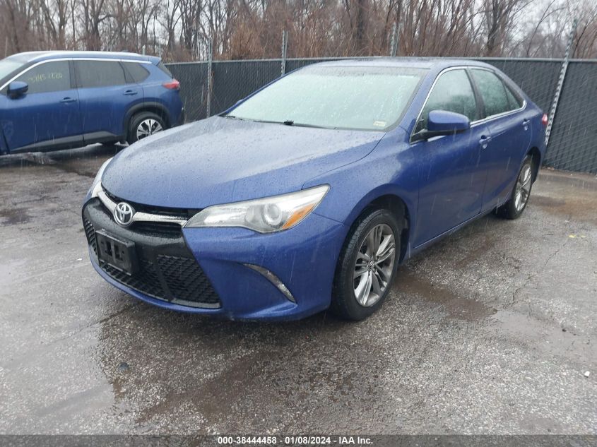 2015 Toyota Camry Se VIN: 4T1BF1FK0FU976802 Lot: 38444458