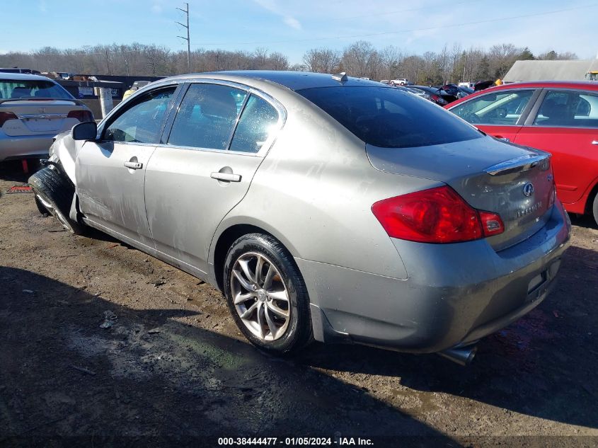 2008 Infiniti G35X VIN: JNKBV61F18M266243 Lot: 38444477