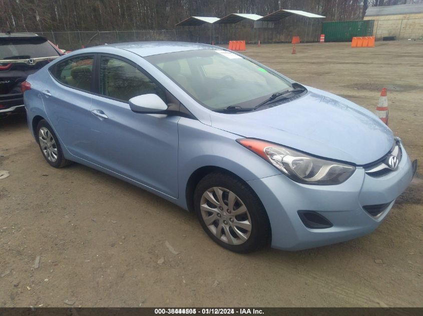 2012 Hyundai Elantra Gls (Ulsan Plant) VIN: KMHDH4AEXCU466491 Lot: 38444505