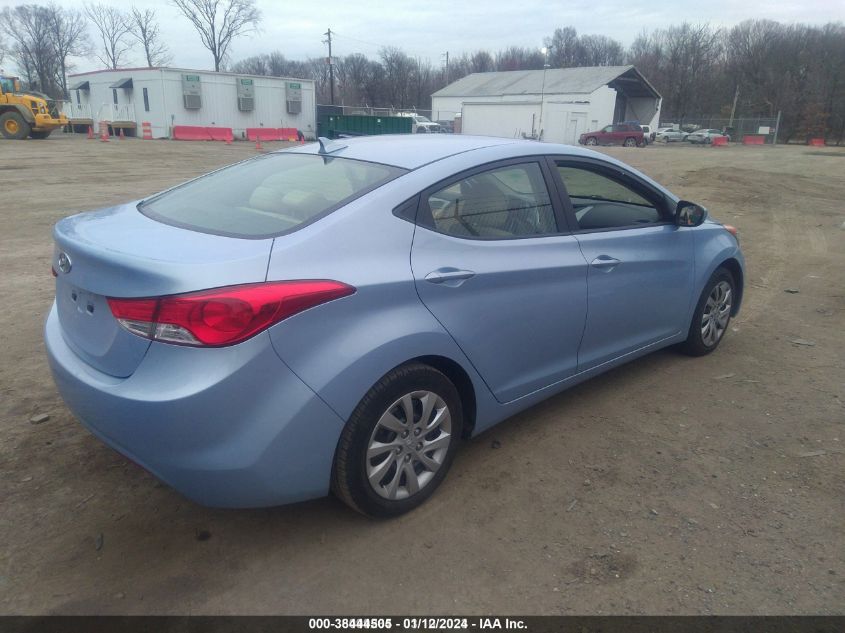 2012 Hyundai Elantra Gls (Ulsan Plant) VIN: KMHDH4AEXCU466491 Lot: 38444505