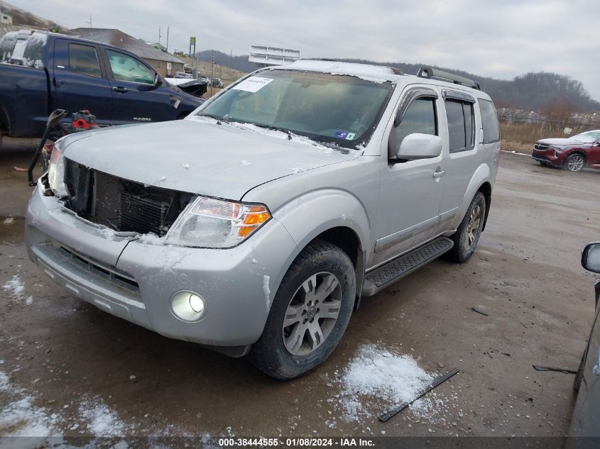 2012 Nissan Pathfinder Silver VIN: 5N1AR1NB9CC612836 Lot: 38444555