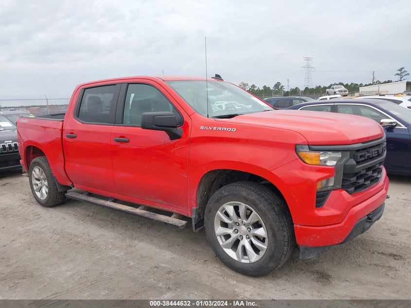 2022 Chevrolet Silverado 1500 4Wd Short Bed Custom VIN: 1GCPDBEK6NZ624834 Lot: 38444632