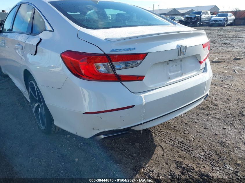 2020 Honda Accord Sport VIN: 1HGCV1F31LA134117 Lot: 38444670